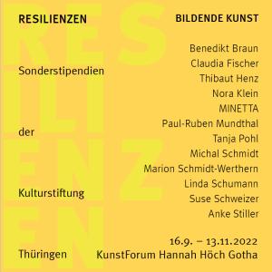 KunstForum Resilienzen 2022